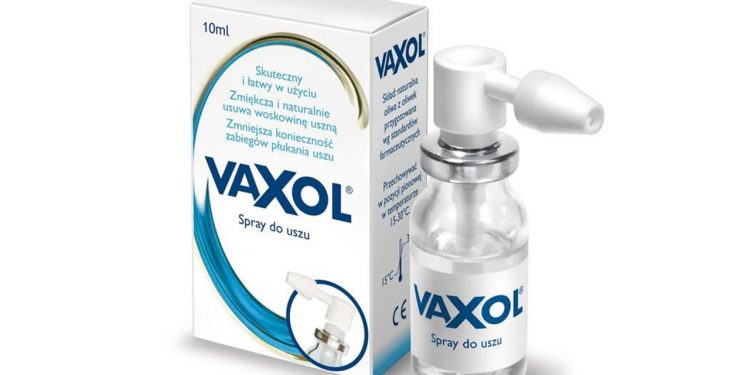 VAXOL Spray do usuwania woskowiny usznej