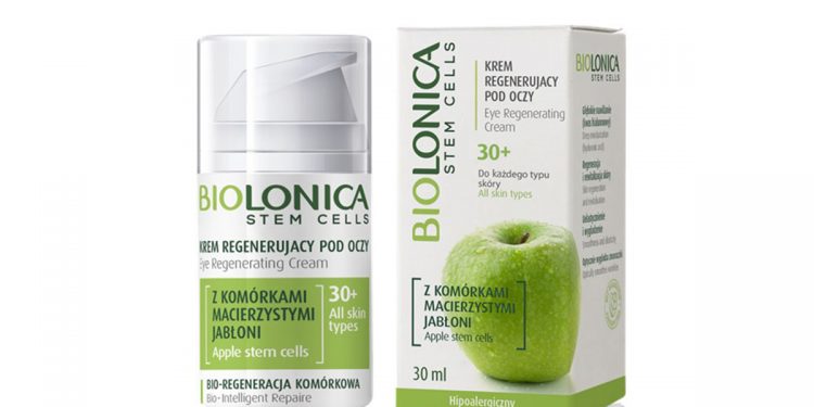 Krem regenerujący pod oczy z serii Biolonica Apple Stem Cells 30+