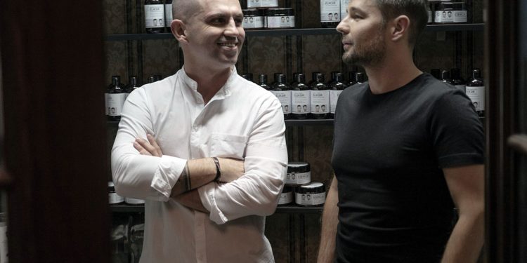 Andrzej Wierzbicki i Tomasz Schmidt z własną marką kosmetyków