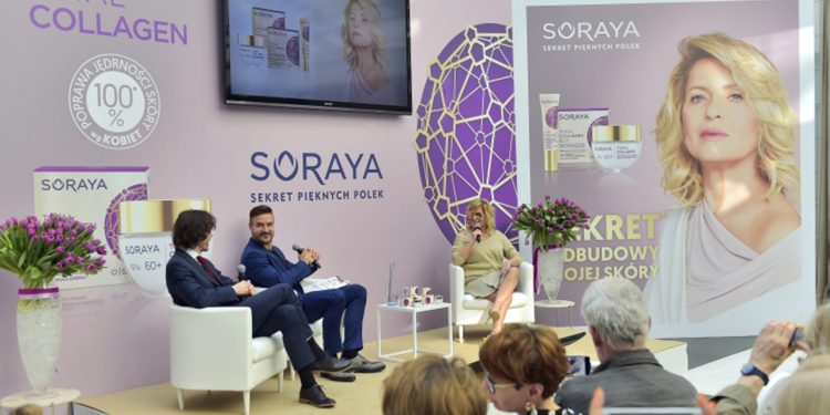 Ewa Kasprzyk ambasadorką linii Soraya Total Collagen