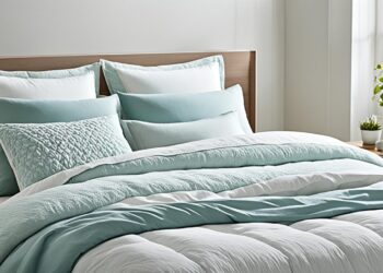 pościelone łóżko